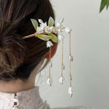 Load image into Gallery viewer, Elegant Lily of the Valley Hair Stick
