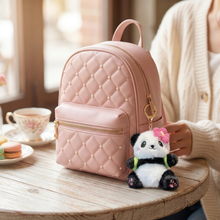 Load image into Gallery viewer, Picnic Bamboo Shoot Panda Plush Doll Pendant Keychain 2

