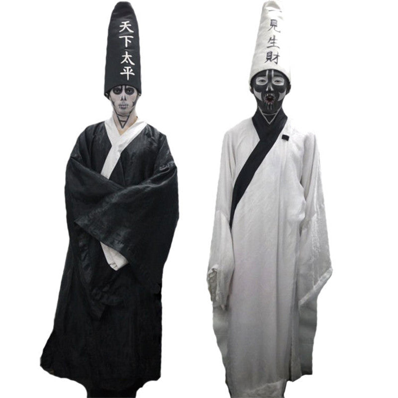 Black and White Impermanence Costume